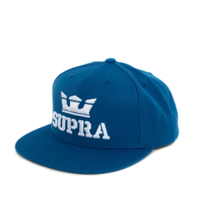 Supra Accessories ABOVE SNAP Hats Ocean/white | US-16978